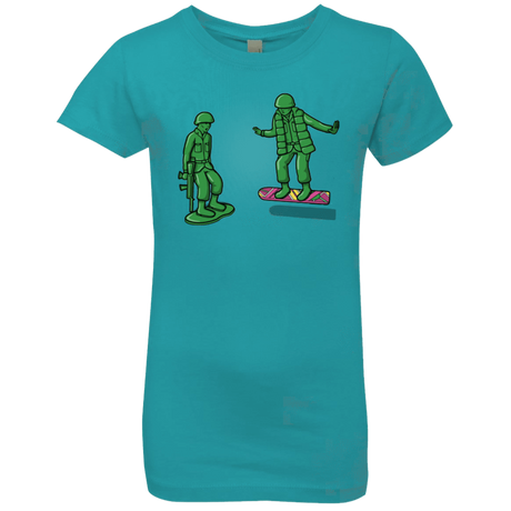 T-Shirts Tahiti Blue / YXS Back Toy The Future Girls Premium T-Shirt