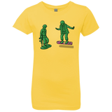 T-Shirts Vibrant Yellow / YXS Back Toy The Future Girls Premium T-Shirt