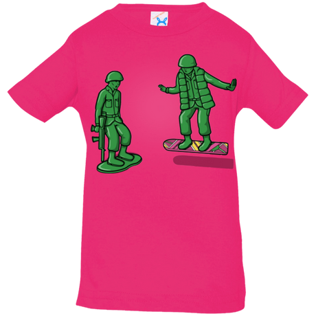 T-Shirts Hot Pink / 6 Months Back Toy The Future Infant Premium T-Shirt