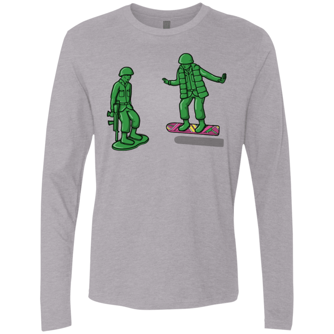 Back Toy The Future Men's Premium Long Sleeve