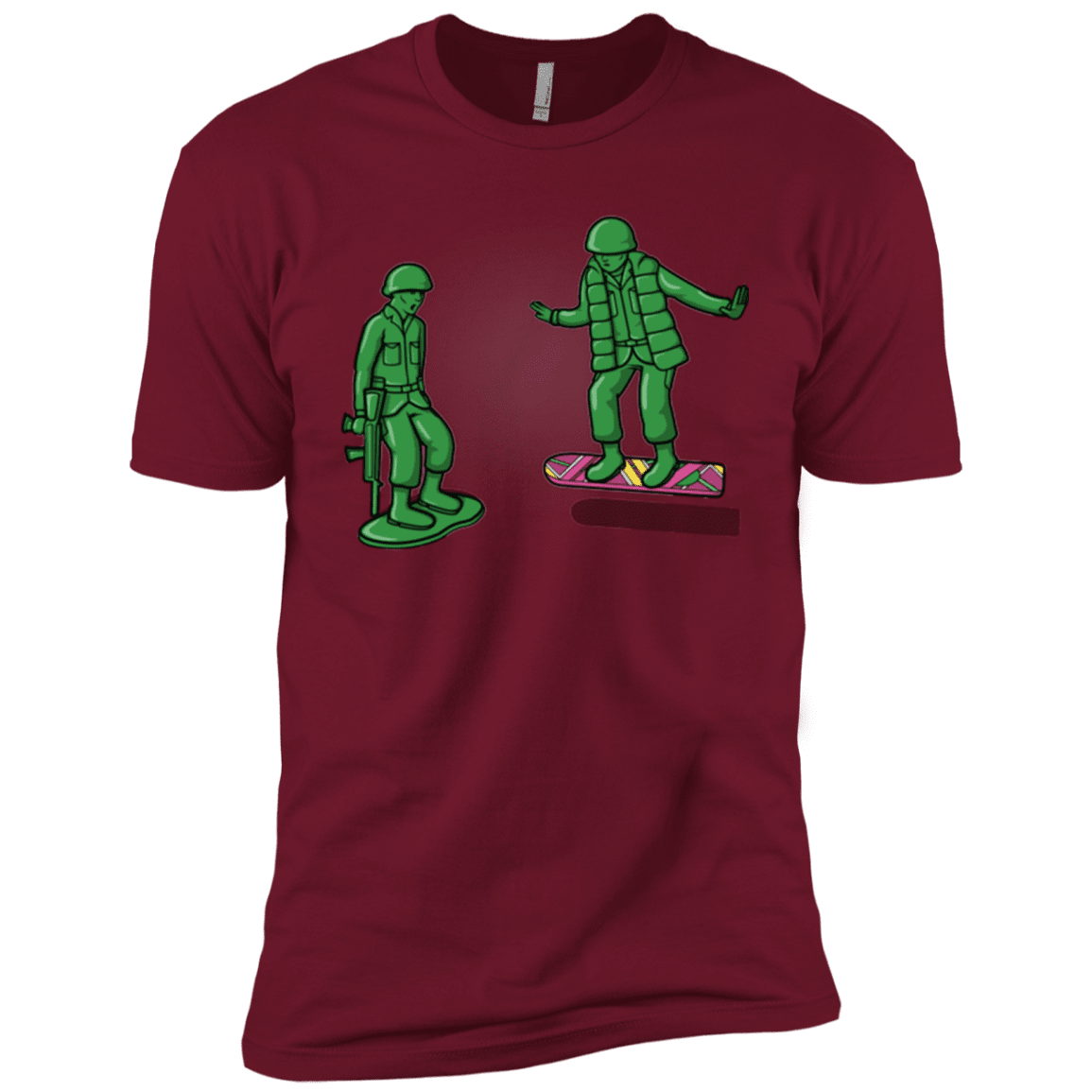 T-Shirts Cardinal / X-Small Back Toy The Future Men's Premium T-Shirt