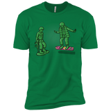 T-Shirts Kelly Green / X-Small Back Toy The Future Men's Premium T-Shirt