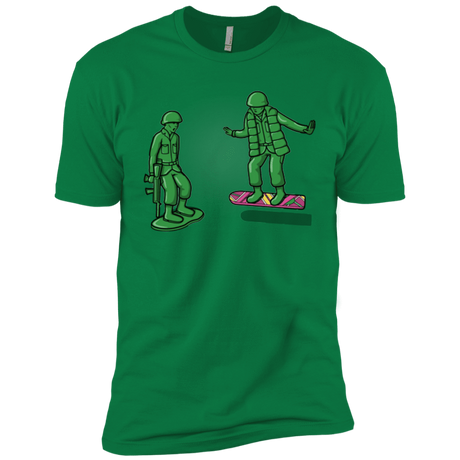 T-Shirts Kelly Green / X-Small Back Toy The Future Men's Premium T-Shirt