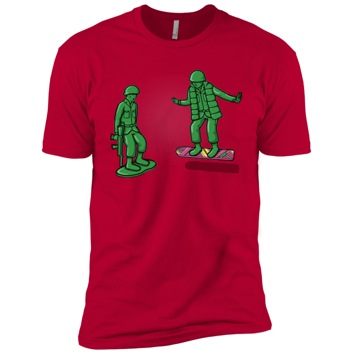 T-Shirts Red / X-Small Back Toy The Future Men's Premium T-Shirt