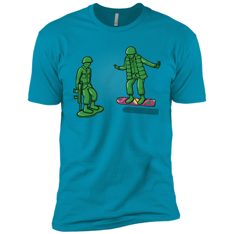T-Shirts Turquoise / X-Small Back Toy The Future Men's Premium T-Shirt
