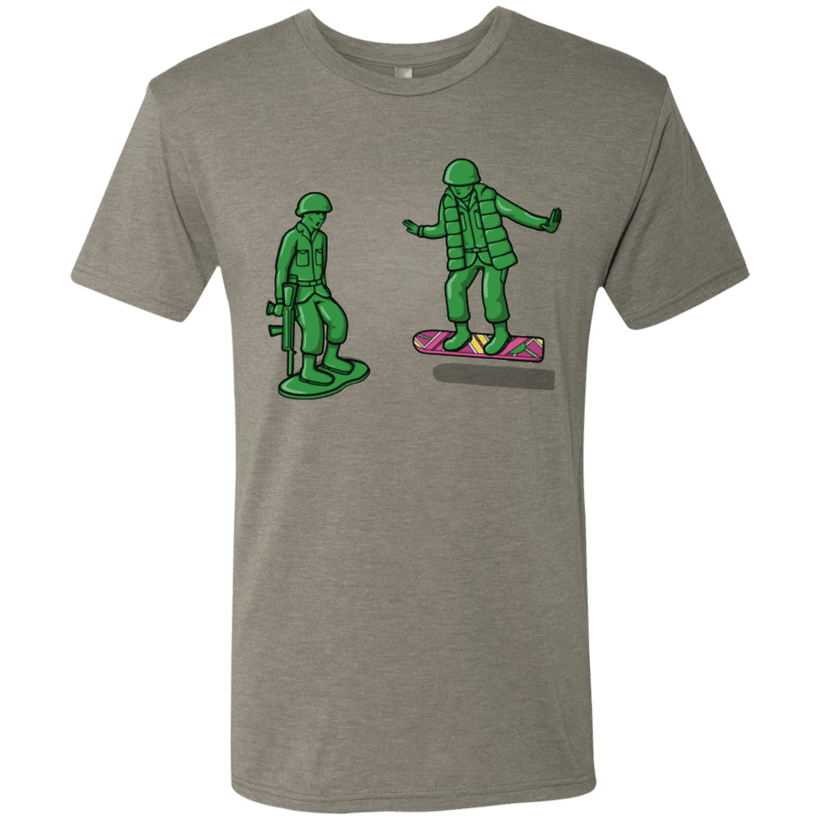 T-Shirts Venetian Grey / Small Back Toy The Future Men's Triblend T-Shirt