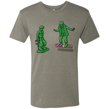 T-Shirts Venetian Grey / Small Back Toy The Future Men's Triblend T-Shirt