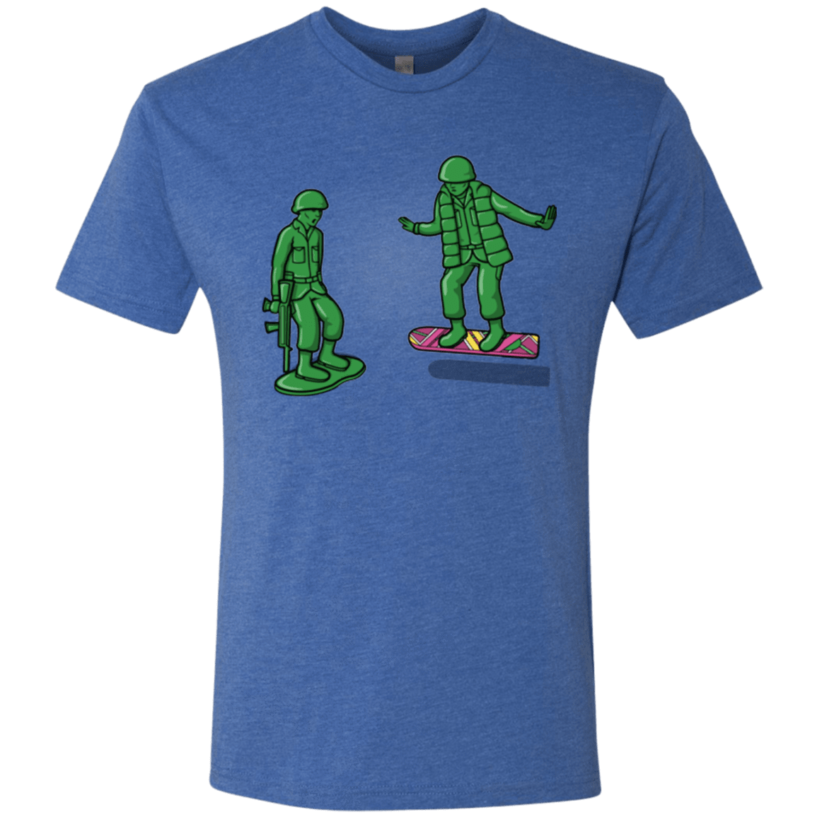 T-Shirts Vintage Royal / Small Back Toy The Future Men's Triblend T-Shirt