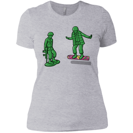 T-Shirts Heather Grey / X-Small Back Toy The Future Women's Premium T-Shirt