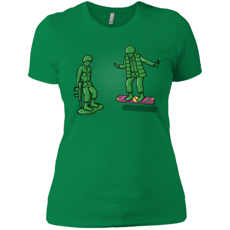 T-Shirts Kelly Green / X-Small Back Toy The Future Women's Premium T-Shirt