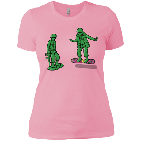 T-Shirts Light Pink / X-Small Back Toy The Future Women's Premium T-Shirt