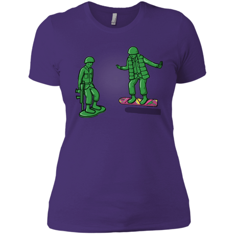 T-Shirts Purple Rush/ / X-Small Back Toy The Future Women's Premium T-Shirt