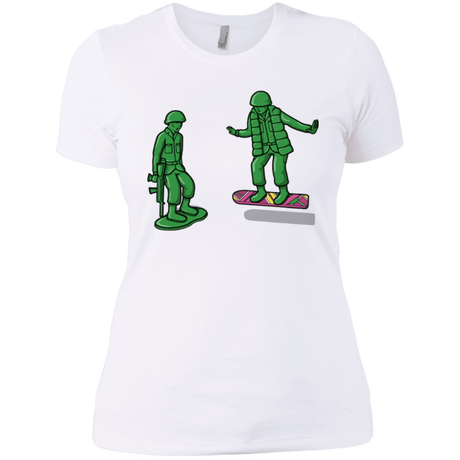 T-Shirts White / X-Small Back Toy The Future Women's Premium T-Shirt