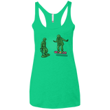 T-Shirts Envy / X-Small Back Toy The Future Women's Triblend Racerback Tank