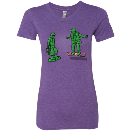 T-Shirts Purple Rush / Small Back Toy The Future Women's Triblend T-Shirt