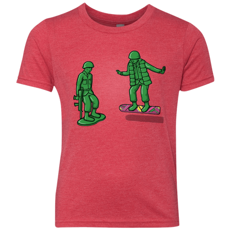 T-Shirts Vintage Red / YXS Back Toy The Future Youth Triblend T-Shirt