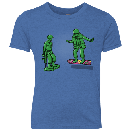 T-Shirts Vintage Royal / YXS Back Toy The Future Youth Triblend T-Shirt