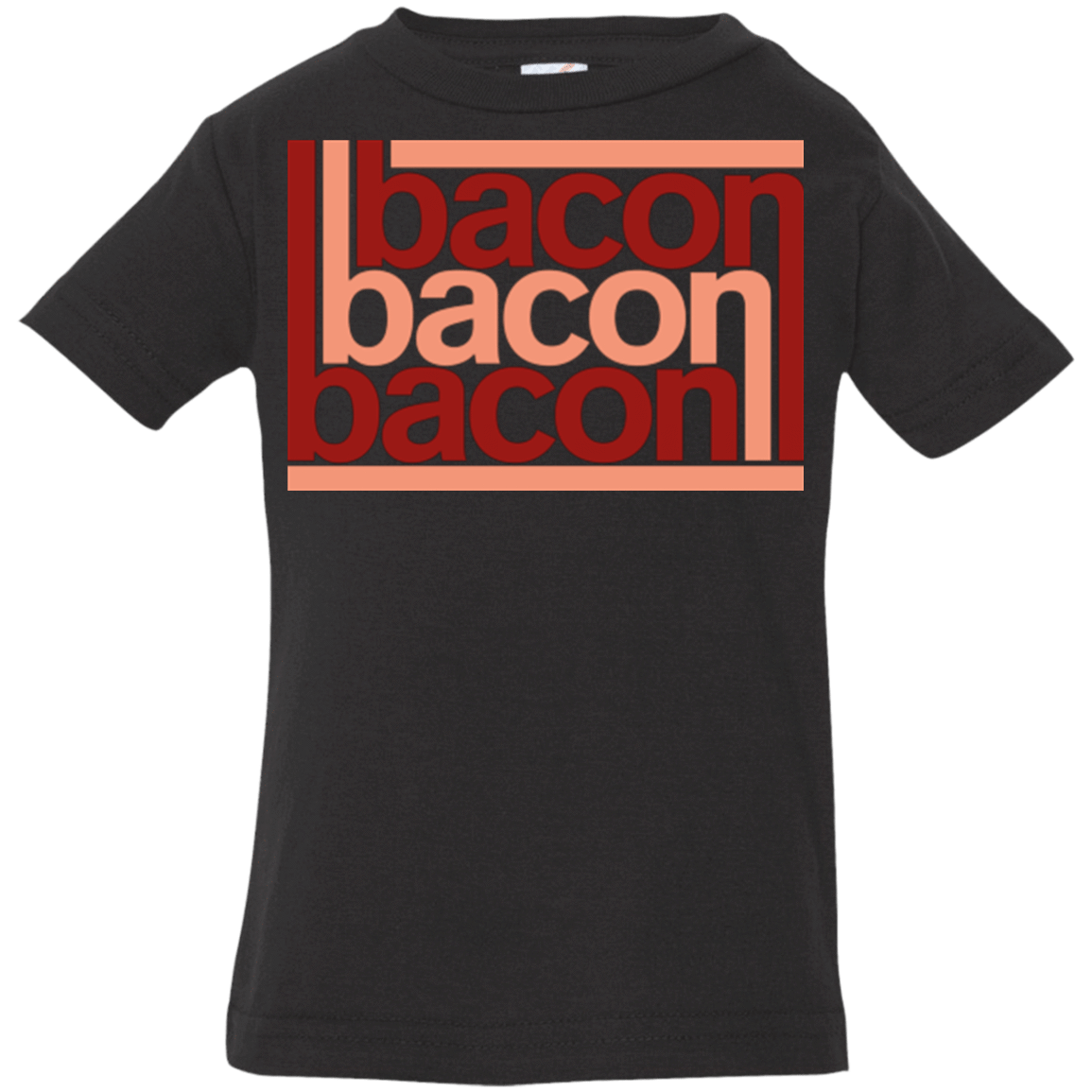 T-Shirts Black / 6 Months Bacon-Bacon-Bacon Infant PremiumT-Shirt