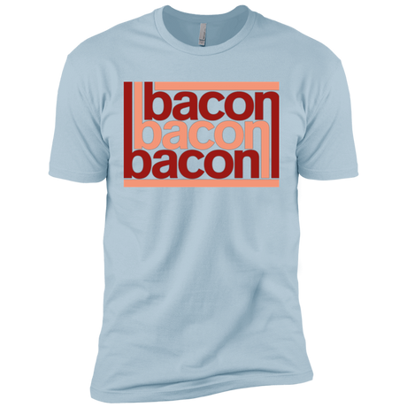 T-Shirts Light Blue / X-Small Bacon-Bacon-Bacon Men's Premium T-Shirt