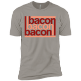 T-Shirts Light Grey / X-Small Bacon-Bacon-Bacon Men's Premium T-Shirt