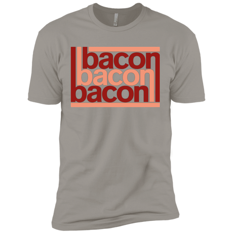 T-Shirts Light Grey / X-Small Bacon-Bacon-Bacon Men's Premium T-Shirt