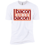 T-Shirts White / X-Small Bacon-Bacon-Bacon Men's Premium T-Shirt