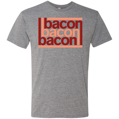 T-Shirts Premium Heather / Small Bacon-Bacon-Bacon Men's Triblend T-Shirt