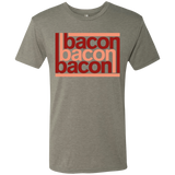 T-Shirts Venetian Grey / Small Bacon-Bacon-Bacon Men's Triblend T-Shirt