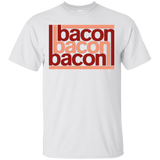 T-Shirts White / Small Bacon-Bacon-Bacon T-Shirt