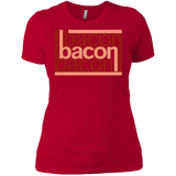 T-Shirts Red / X-Small Bacon-Bacon-Bacon Women's Premium T-Shirt