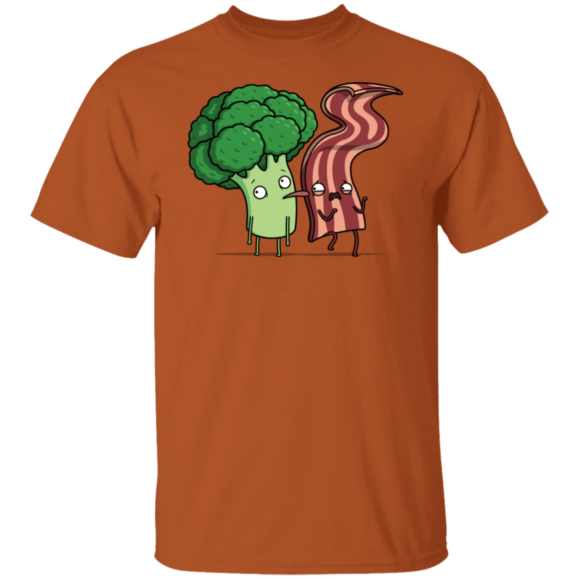T-Shirts Texas Orange / S Bacon Lick T-Shirt