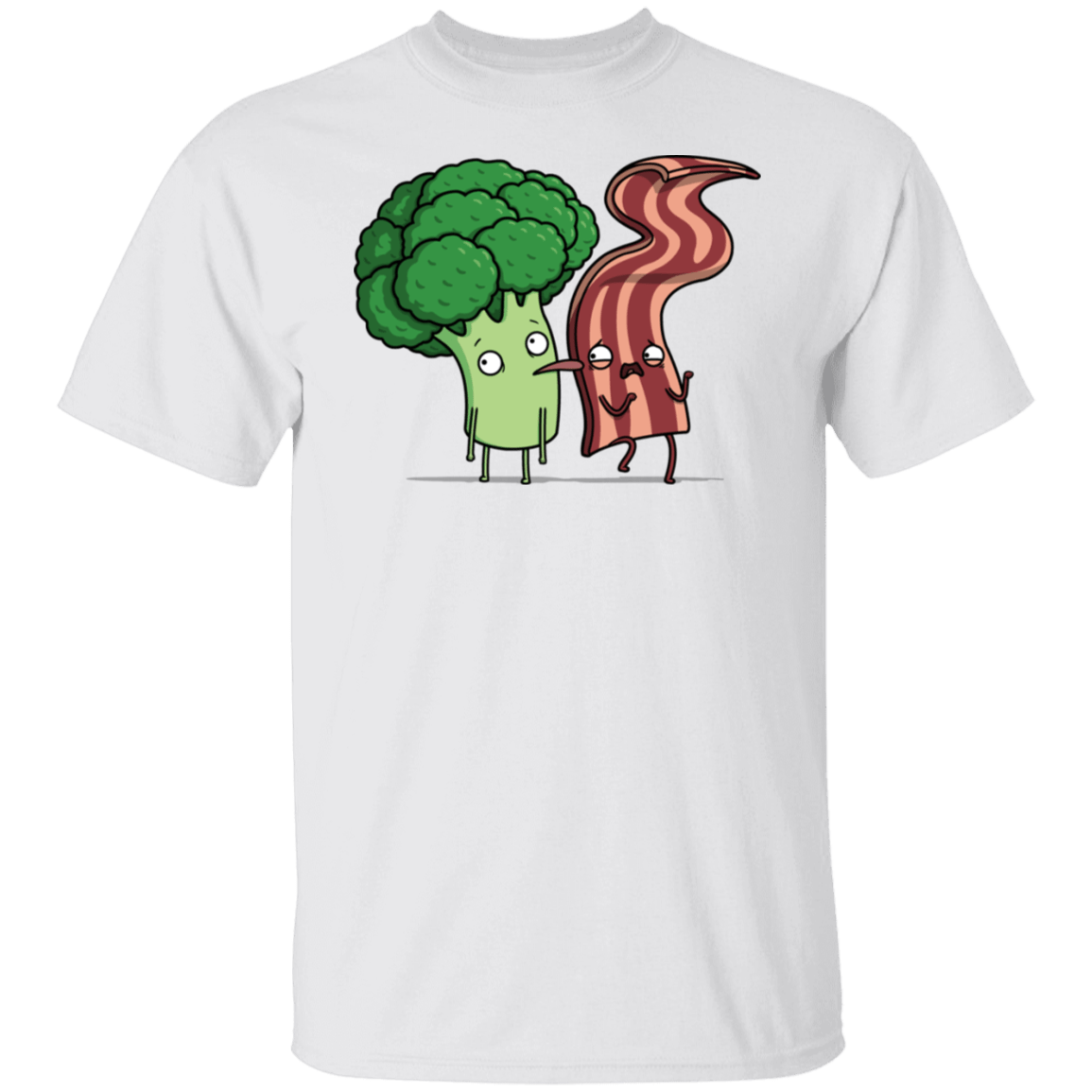 T-Shirts White / S Bacon Lick T-Shirt