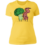 T-Shirts Vibrant Yellow / S Bacon Lick Women's Premium T-Shirt