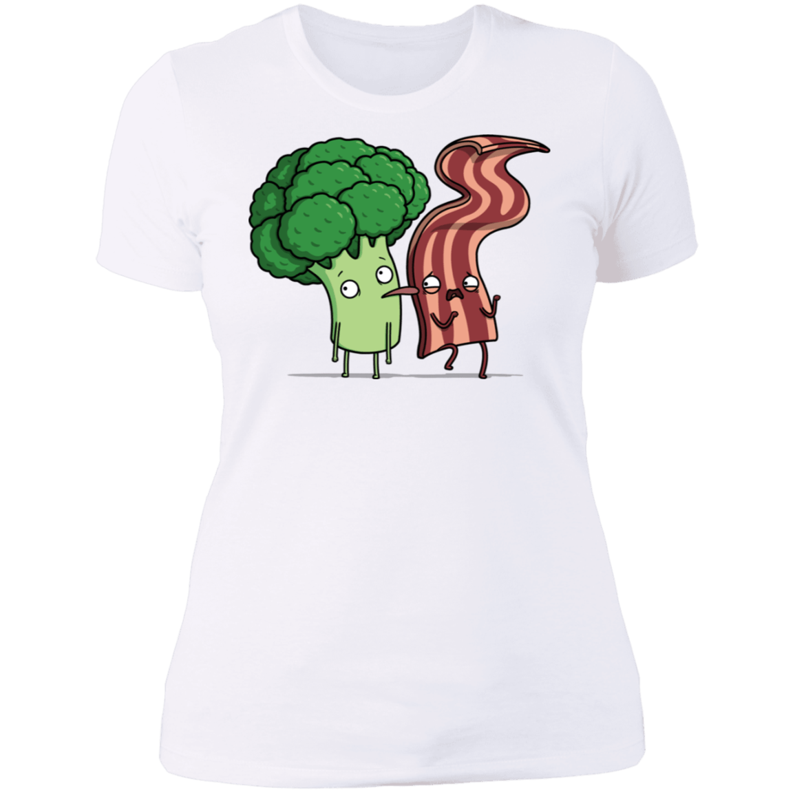T-Shirts White / S Bacon Lick Women's Premium T-Shirt