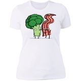 T-Shirts White / S Bacon Lick Women's Premium T-Shirt