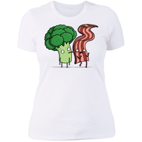 T-Shirts White / S Bacon Lick Women's Premium T-Shirt
