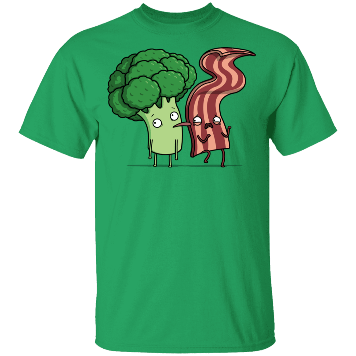T-Shirts Irish Green / YXS Bacon Lick Youth T-Shirt