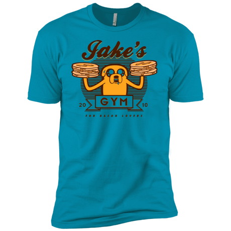 T-Shirts Turquoise / YXS Bacon lovers gym Boys Premium T-Shirt
