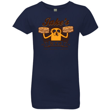 T-Shirts Midnight Navy / YXS Bacon lovers gym Girls Premium T-Shirt