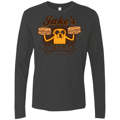 T-Shirts Heavy Metal / Small Bacon lovers gym Men's Premium Long Sleeve