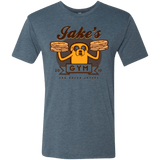 T-Shirts Indigo / Small Bacon lovers gym Men's Triblend T-Shirt