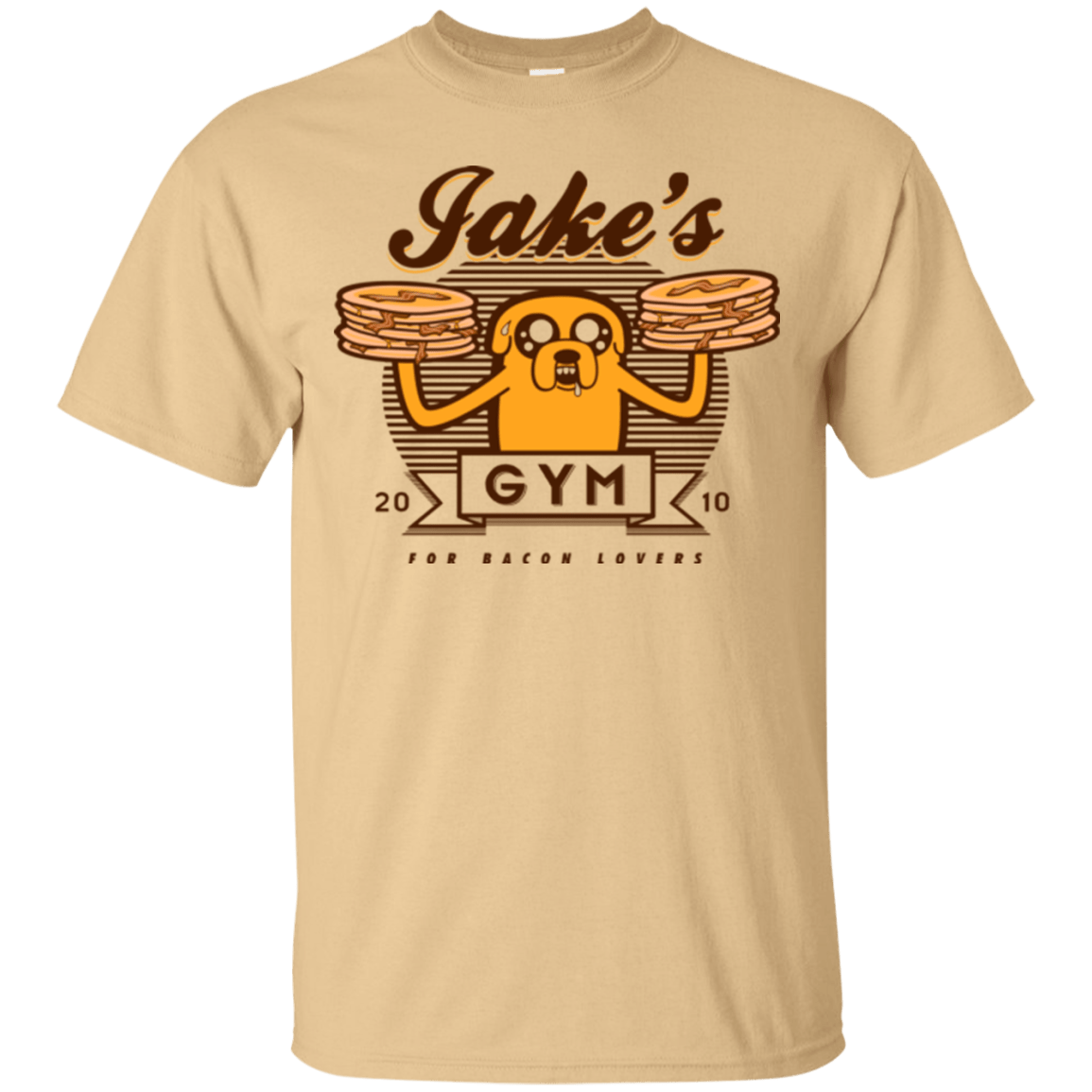 T-Shirts Vegas Gold / Small Bacon lovers gym T-Shirt
