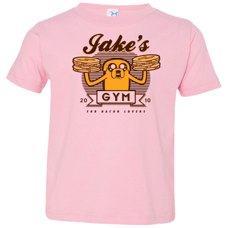 T-Shirts Pink / 2T Bacon lovers gym Toddler Premium T-Shirt