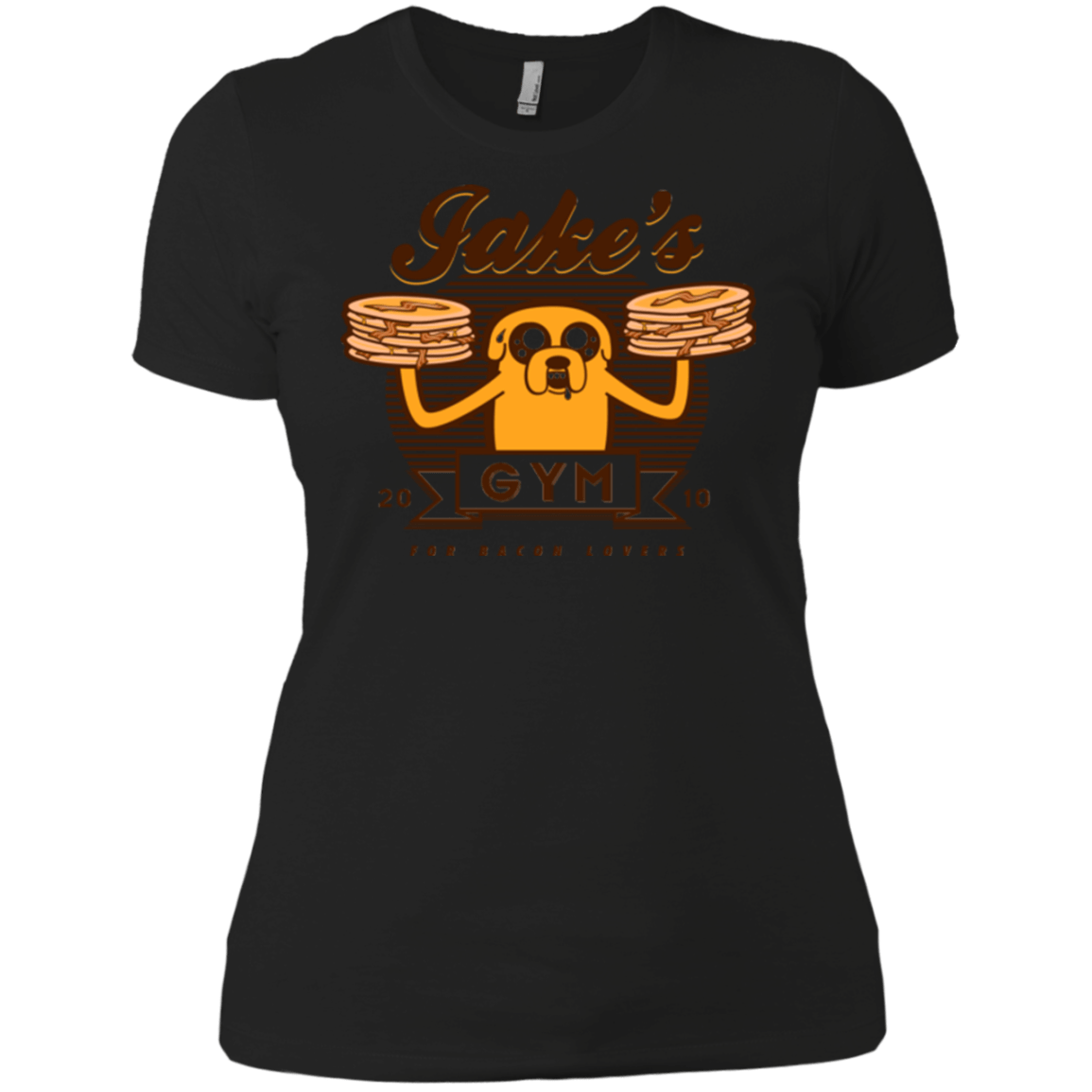 T-Shirts Black / X-Small Bacon lovers gym Women's Premium T-Shirt