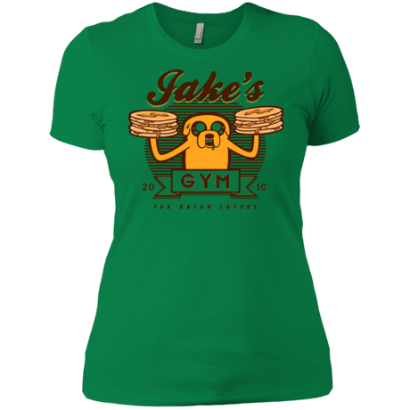 T-Shirts Kelly Green / X-Small Bacon lovers gym Women's Premium T-Shirt
