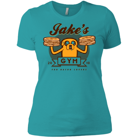 T-Shirts Tahiti Blue / X-Small Bacon lovers gym Women's Premium T-Shirt