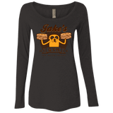 T-Shirts Vintage Black / Small Bacon lovers gym Women's Triblend Long Sleeve Shirt