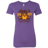 T-Shirts Purple Rush / Small Bacon lovers gym Women's Triblend T-Shirt
