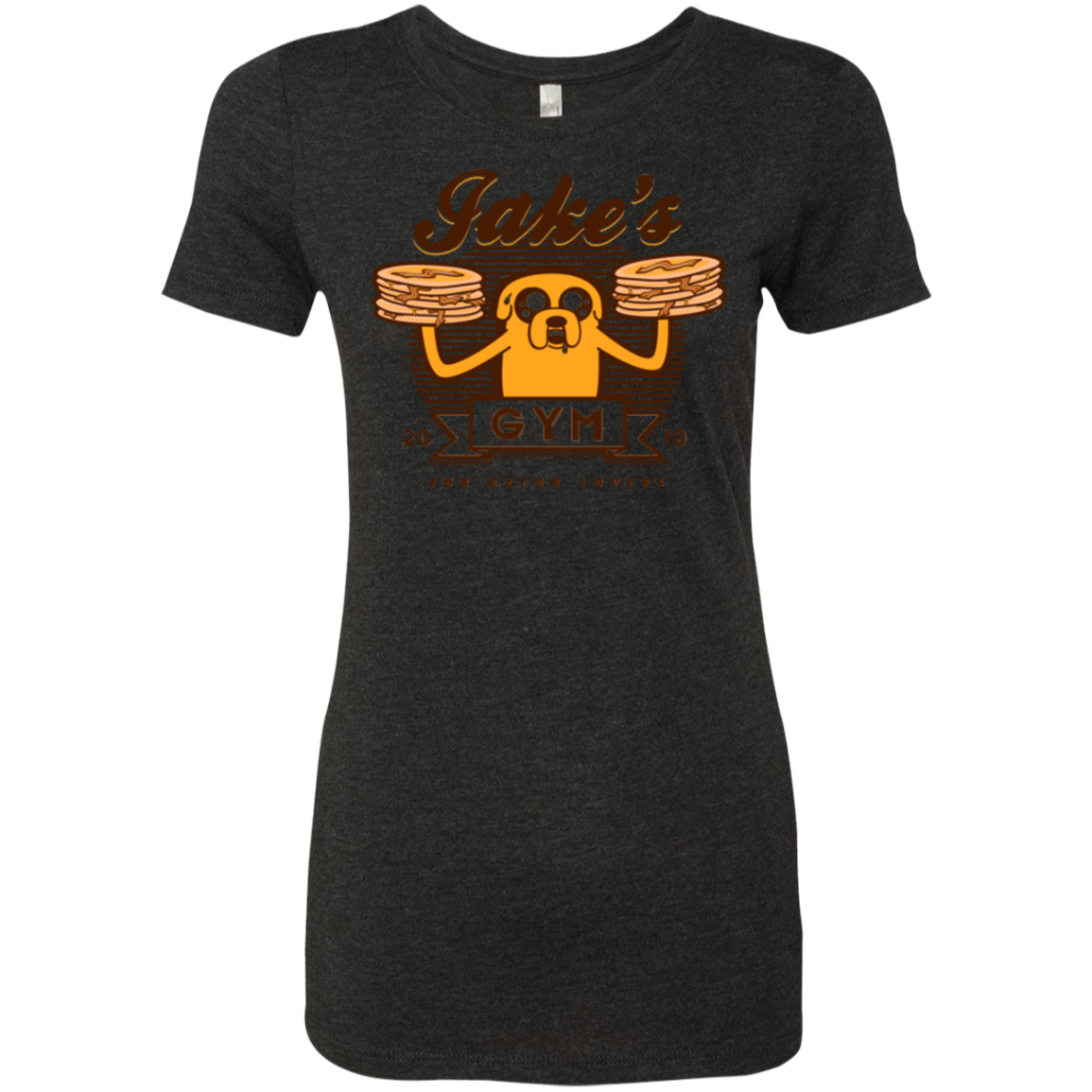 T-Shirts Vintage Black / Small Bacon lovers gym Women's Triblend T-Shirt