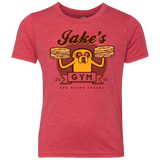 T-Shirts Vintage Red / YXS Bacon lovers gym Youth Triblend T-Shirt